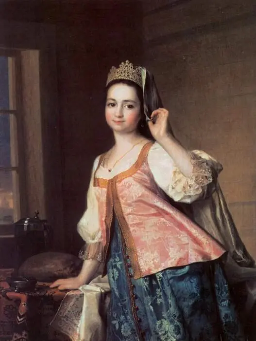 30 Портрет А Д Левицкой дочери художника 1785 Гос Третьяковская галерея - фото 31