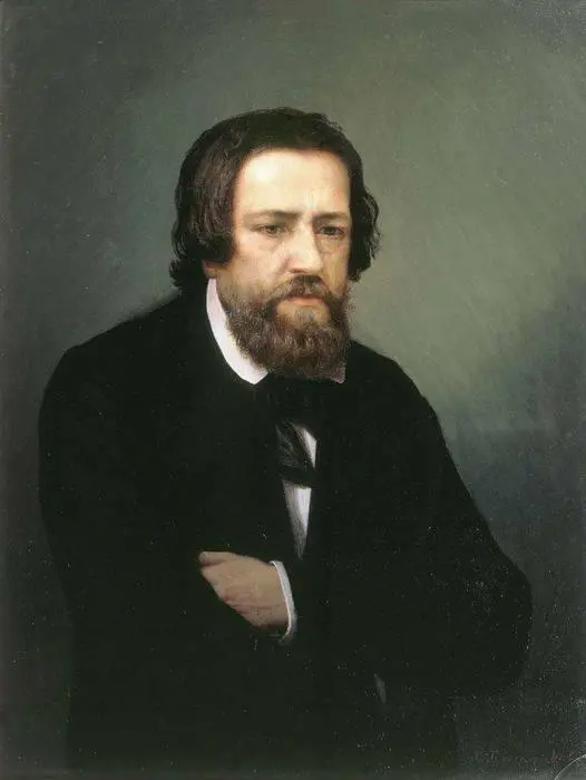С П Постников Портрет художника Александра Андреевича ИвановаОколо 1873 г - фото 85