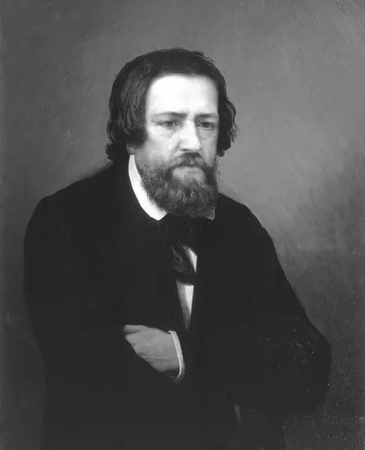 С П Постников Портрет художника Александра Андреевича ИвановаОколо 1873 г - фото 87