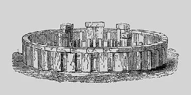 Реконструкция и схема Стоунхенджа Мы живем в небе Нет конечно мы живем на - фото 34