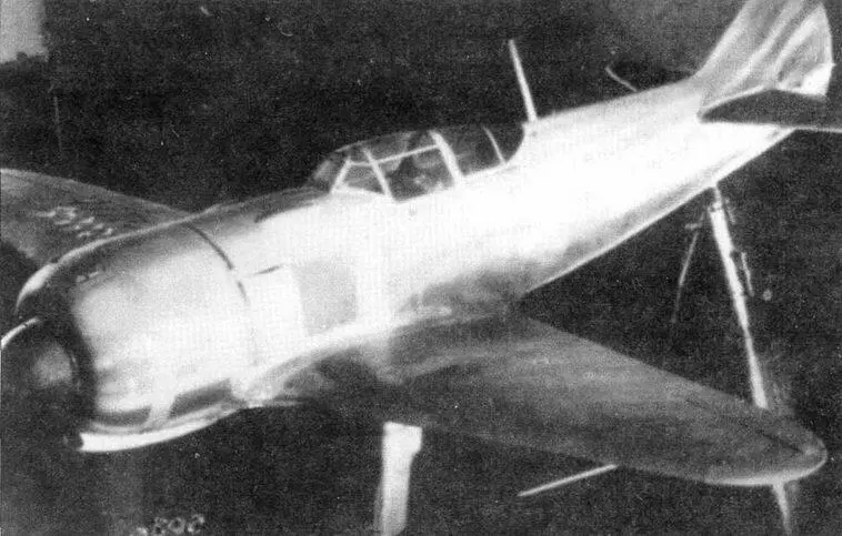 Ла5 с мотором М71 в натурной аэродинамической трубе ЦАГИ июнь 1943 г - фото 73