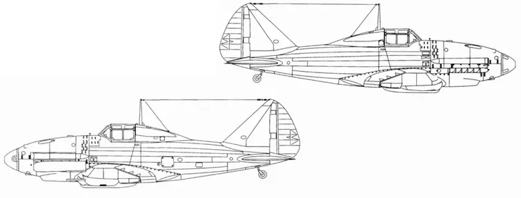 Ночной истребитель Re2001 CN Истребительбомбардировщик Re2001 СВ - фото 138