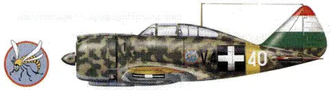Re2000 из Венгерских ВВС Восточный фронт лето 1942 г Re2000 из Юго - фото 153