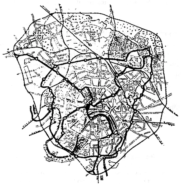 Рис 8 Проект Антоновича Голиневича и Дмитриева 1902 г Мошков О московском - фото 9