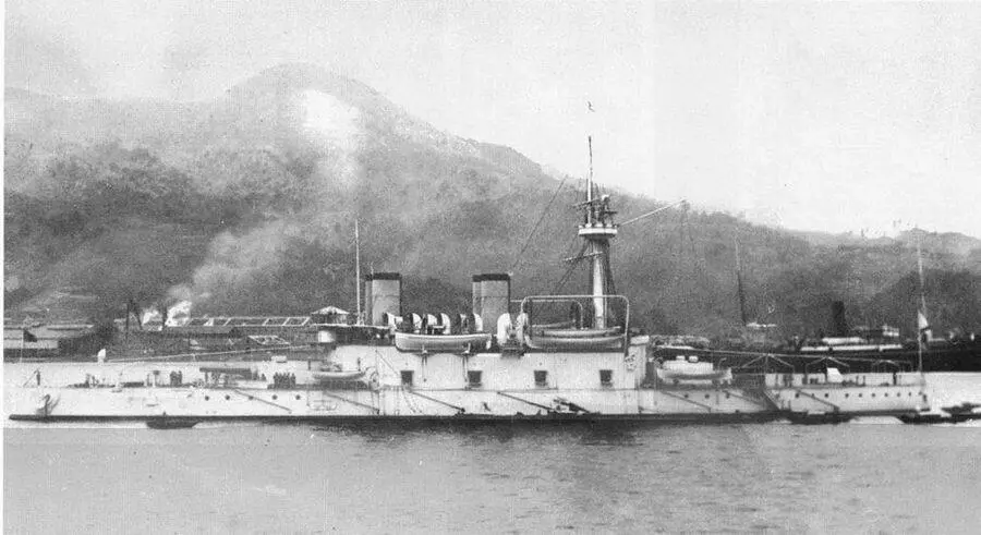 Назарин в Нагасаки Внизу Наварин в составе отряда контрадмирала ГП - фото 49