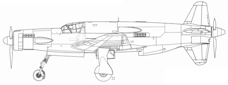 Do 435В2 проект реконструкция Do 435C1 ночной истребитель с - фото 18