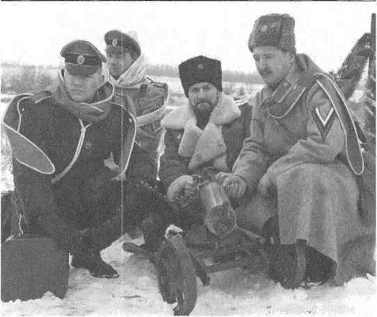 Пулеметчики Добровольческой армии Реконструкторская команда Стрелкова Игорь - фото 21