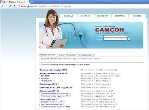 Рис 562Система самозаписи САМСОН Да вид сайта другой но функции кнопок - фото 137