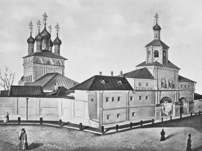 Страстной монастырь со старой колокольней Быстро утомляли его и езда и - фото 17