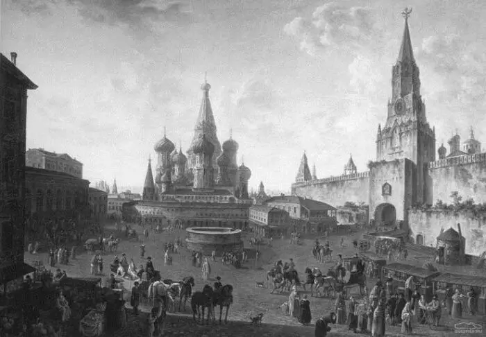 Красная площадь Худ Ф Алексеев 1801 г Но как много зависело от того кто - фото 26