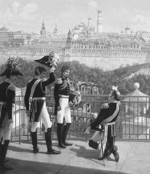 Король Прусский Фридрих Вильгельм III с сыновьями благодарит Москву за спасение - фото 51