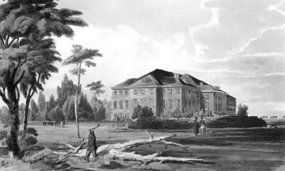 Вид Старого деревянного театра в Москве до пожара 1812 года Исторические - фото 43