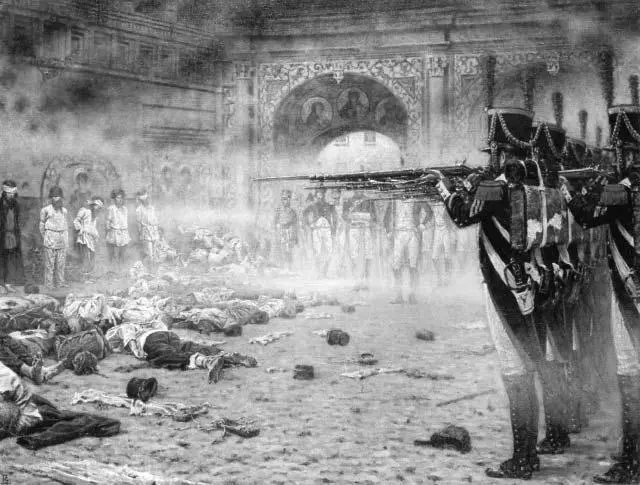 Расстрел поджигателей Худ ВВ Верещагин 18971898 гг Кто приказал зажечь - фото 100