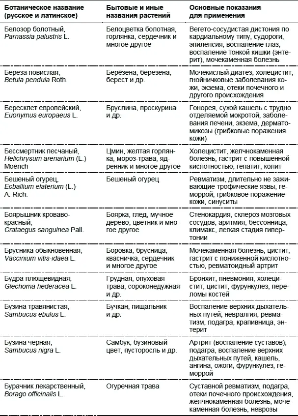 Лекарственные растения Использование в народной медицине и в быту - фото 9