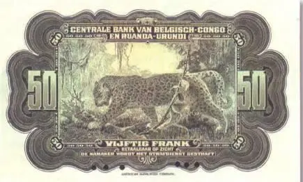 Рис 219 Бельгийское Конго 50 франков 1952 г 15065 мм Рис 220 - фото 220