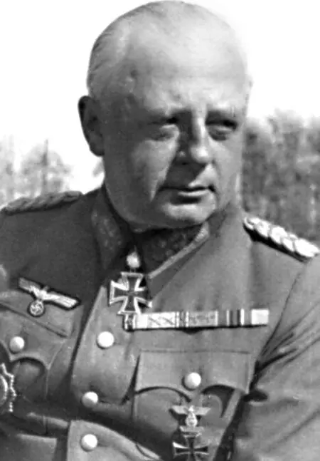 Генералполковник Иоханнес Фрисснер Начальник Генерального штаба сухопутных - фото 2