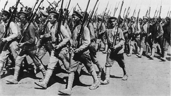 Красная армия в походе 1919 г К лету 1918 года контрреволюционные силы - фото 75