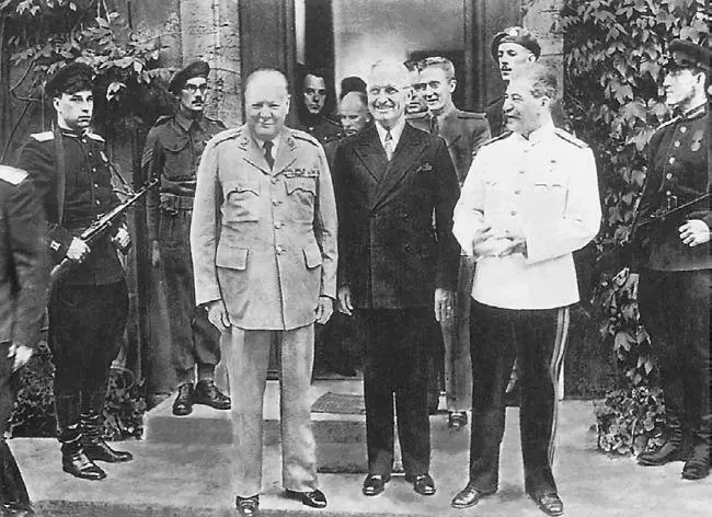У Черчилль Г Трумен и И Сталин Потсдам 1945 г Со второй половины 1930х - фото 97