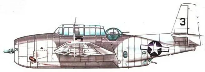 ТВМ3 в окраске Atlantic AntiSubmarine Camouflage Scheme II состоящей из - фото 210