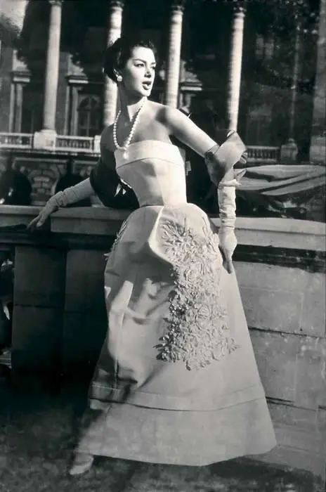 Вечернее платье от Жанны Ланвен 1955 Ансамбль от Жана Пату 1957 - фото 39