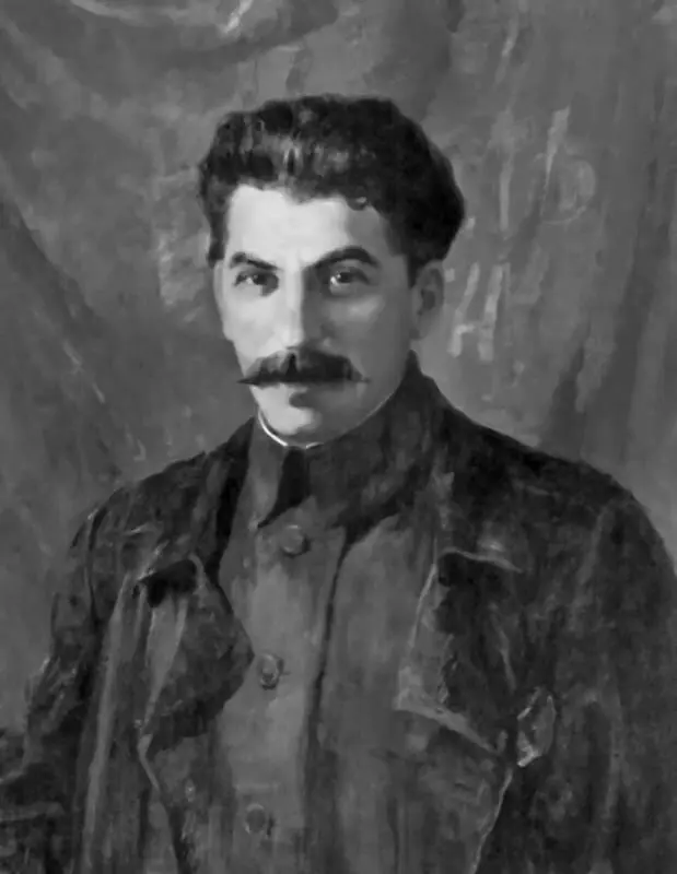 Портрет ИВ Сталина в 1917 году Художник Адольф Левитан 1952 Иосиф - фото 27