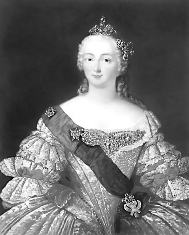 Портрет императрицы Елизаветы Петровны Неизвестный художник 17401750 - фото 66