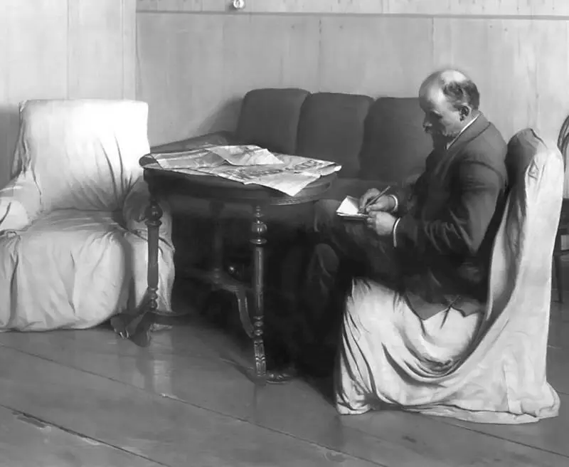 Владимир Ильич Ленин в Смольном Художник Исаак Бродский 1930 ПРЕДСЕДАТЕЛЬ - фото 76
