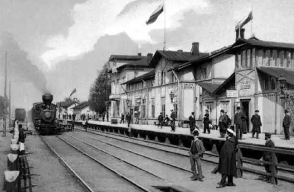 Териоки Вид вокзала в 1900х гг 10 июля Вчера ездил в Петербург Народу по - фото 75