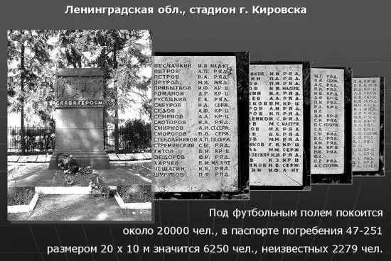 Мемориал у стадиона г Кировска Ленинградской области Прямой смысл задуматься - фото 68