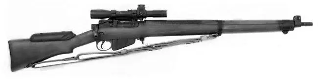 771мм магазинная снайперская винтовка SMLE 4Т с прицелом 32 Продвинув - фото 105