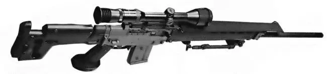 556мм снайперская винтовка SG 550 с регулируемым затылком приклада - фото 233