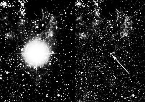 Сверхновая SN1987А в Большом Магеллановом Облаке во время вспышки и четырьмя - фото 64