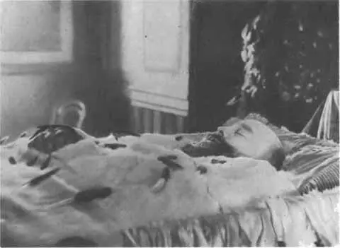 Император Александр III в гробу Ливадия Октябрь 1894 г Малый дворец в - фото 31