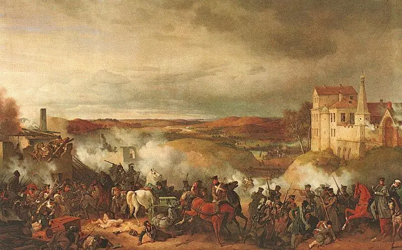 Сражение за Малоярославец Лубок времен войны 1812 г Пленные французы - фото 22