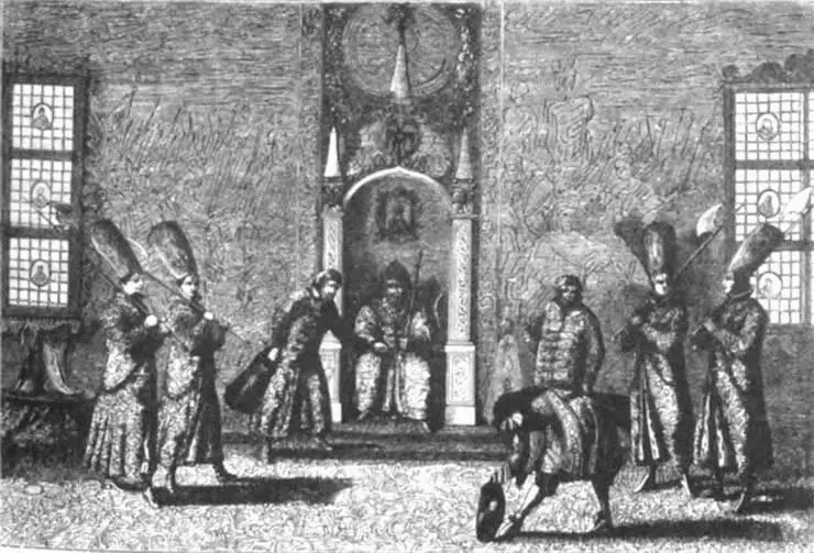 Прием царем Алексеем Михайловичем шведского посольства 1674 г Господам - фото 45