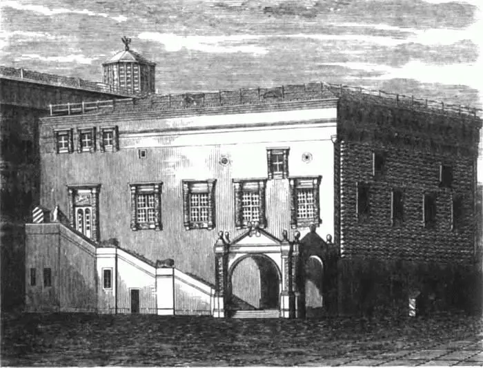 Грановитая палата в Московском кремле Старинная гравюра - фото 63