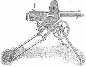 762мм пулемет Максим обр 1910 г на колесном станке Соколова - фото 22
