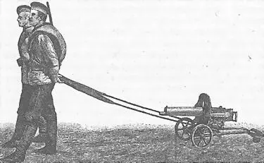 2 Передвижение пулемета Максим обр 1910 г на станке Соколова с помощью - фото 24