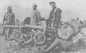 Пулеметный взвод с пулеметами Максим обр 1910 г на станках Соколова - фото 35