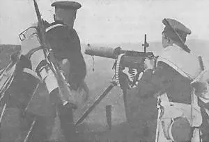 Сибиряки за пулеметом Пулемет Максим обр 1910 г на треноге Виккерс 1904 - фото 45