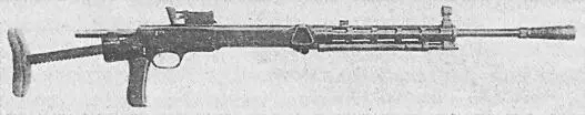 Опытный 762мм ручной пулемет Дегтярева 1943 г с выдвижным прикладом и - фото 131