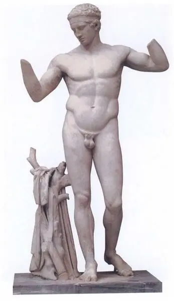 Скульптор Поликлет создал гармоничный канон пропорций человеческой фигуры - фото 23