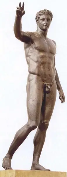 Эфеб с Антикитеры В античности между изображением бога и изображением человека - фото 24