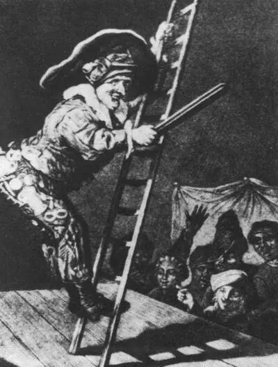 Гансвурст Шарлатан на ярмарке 1785 Иоганн Христоф Готшед - фото 3