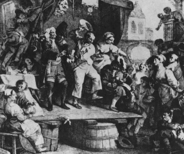 Шарлатан на ярмарке 1785 Иоганн Христоф Готшед Генрих Готфрид Кох - фото 4