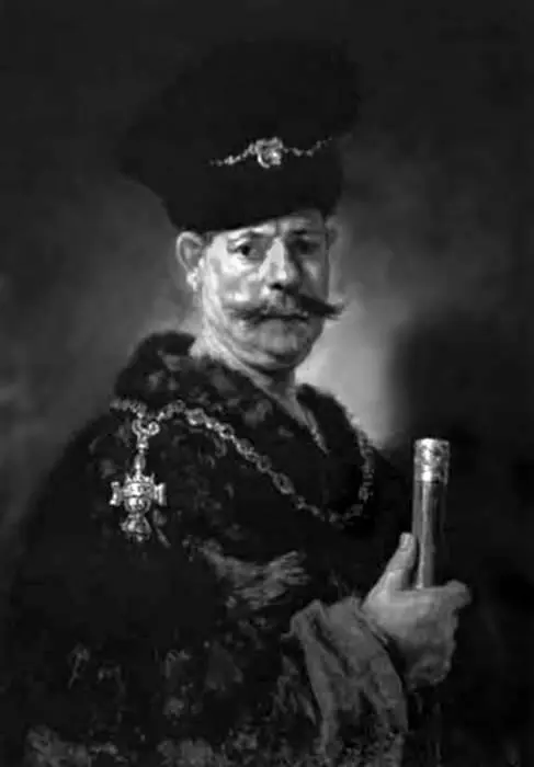 Рембрандт Харменс ван Рейн 16061669 Знатный славянин или Ян Собеский - фото 17