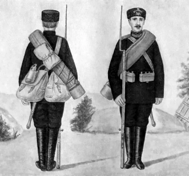 Экипировка солдата армейского пехотного полка Штабофицер рядовой и - фото 34