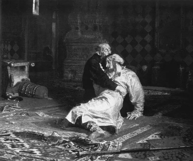 И Репин Иван Грозный убивает своего сына 1885 Однако какаято особенная - фото 14