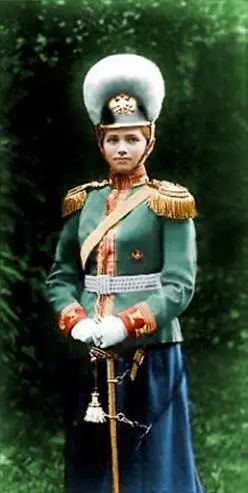 Великая княжна Мария Николаевна Романова Николай Второй в форме лейб гвардии - фото 136
