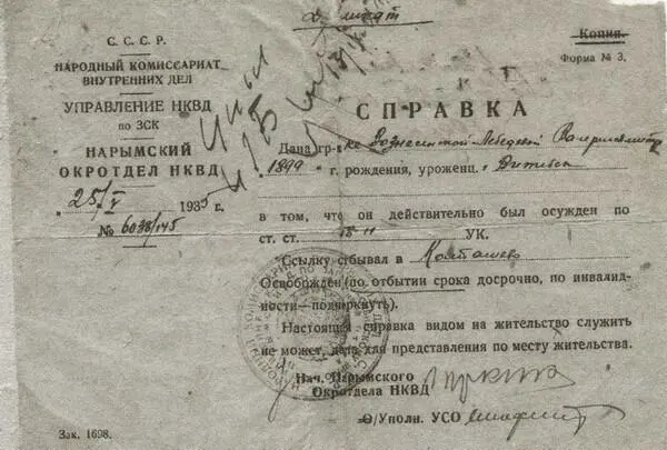 Справка об освобождении дубликат Александр Николаевич Раттай - фото 65